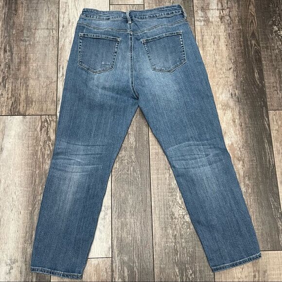 Pacsun Women’s Skinny Straight Capri Distressed Jeans Size 28 - Picture 9 of 11